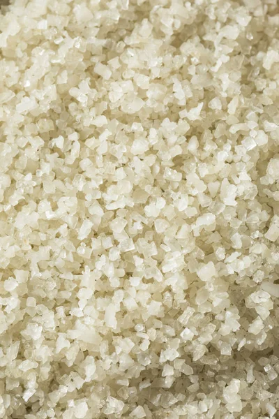 Organic zdrowy szary sól morska — Zdjęcie stockowe