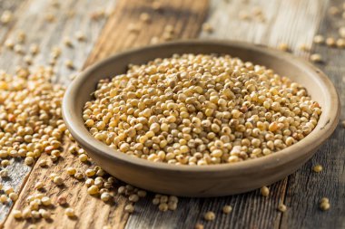 Çiğ Organik Sorgum Tahıl