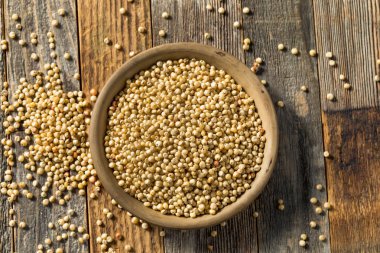 Çiğ Organik Sorgum Tahıl