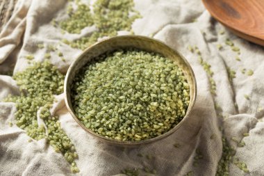 Çiğ Organik Yeşil Bambu Pirinç