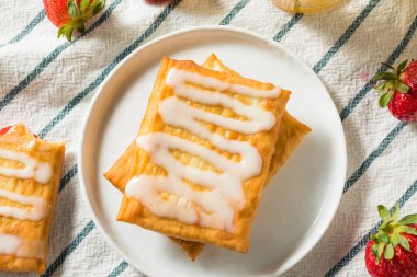 Tatlı Kahvaltı çilek tost makinesi pasta