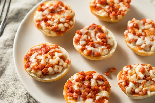 Frozen Mini PIzza Bagels — Stock Photo, Image