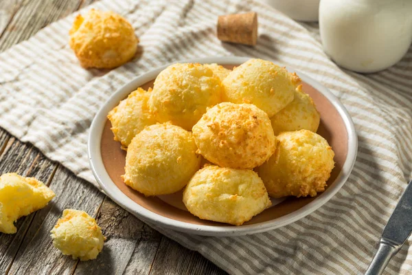 Homemade Brazilian Pao De Queijo — Stock Photo, Image