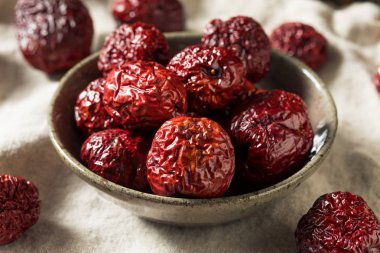 Organik Kurutulmuş Kırmızı Jujube Meyve