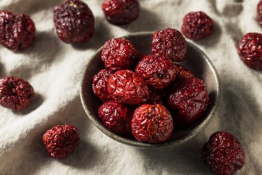 Organik Kurutulmuş Kırmızı Jujube Meyve