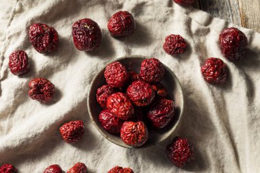 Organik Kurutulmuş Kırmızı Jujube Meyve