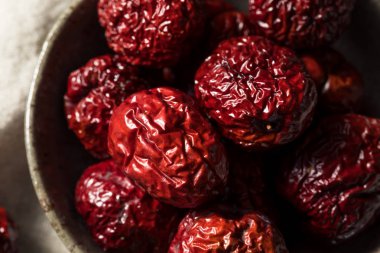 Organik Kurutulmuş Kırmızı Jujube Meyve