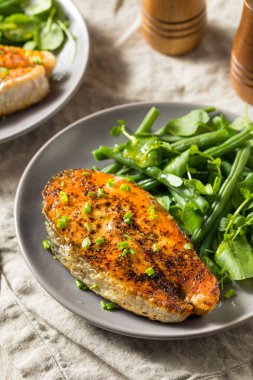 Ev Yapımı Organik Somon Biftek