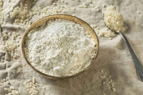 Organic Bezglutenowa mąka ryżowa — Zdjęcie stockowe