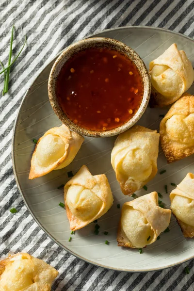 Queso crema chino Wontons —  Fotos de Stock