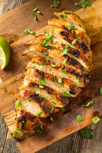 Homemade Grilled Chipotle Chicken Breast — Stock Photo, Image