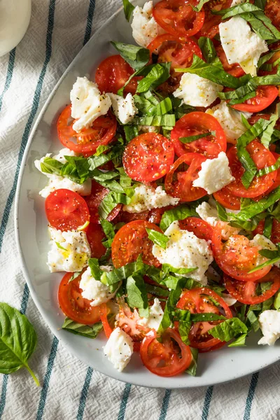 Salade de caprese maison avec Mozarella — Photo