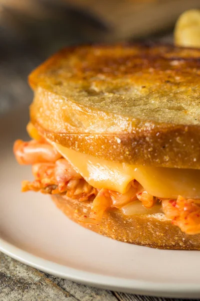 自家製韓国のグリルチーズサンドイッチ — ストック写真