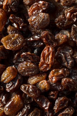 Organik Kurutulmuş Kahverengi Kuru Üzüm