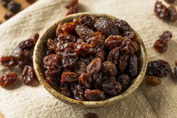 Organic Seco Brown Raisins — Fotografia de Stock