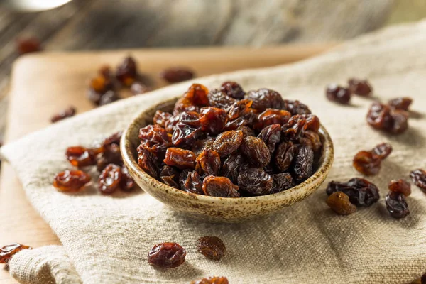 Organic Seco Brown Raisins — Fotografia de Stock