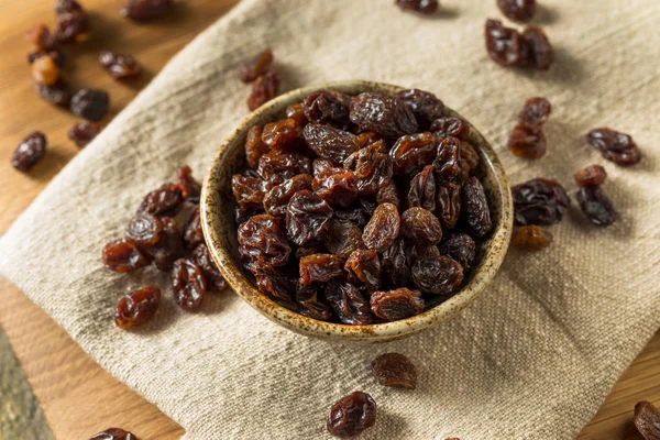 Organic Seco Brown Raisins — Fotografia de Stock