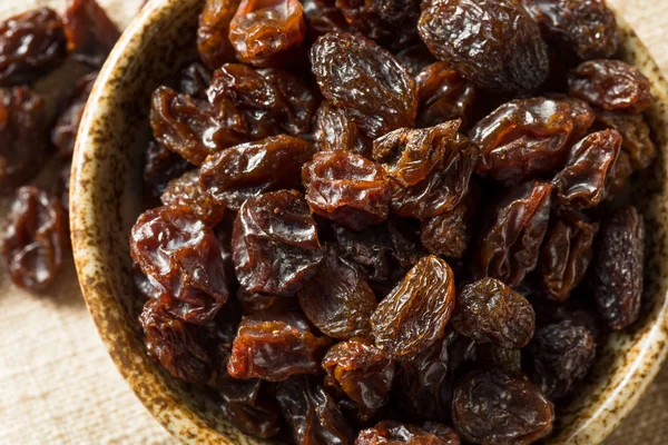 Organic Seco Brown Raisins — Fotografia de Stock