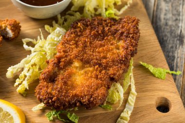 Ev yapımı Japon Domuz Tonkatsu