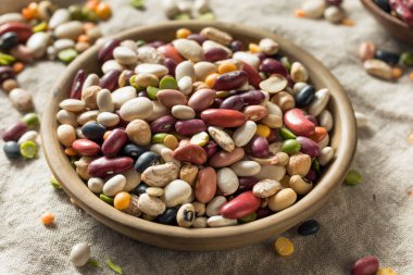 Kuru Organik Çeşitli Fasulye Karışımı