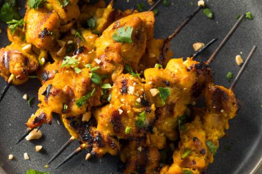 Ev Yapımı Tay Tavuk Satay