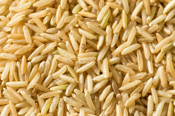 Сухой органический индийский рис басмати — стоковое фото