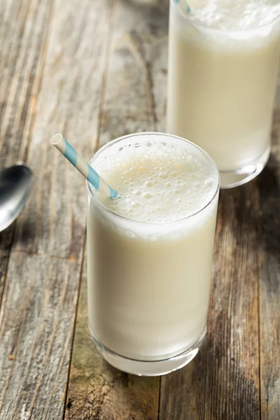 Zelfgemaakte vanille Brooklyn Egg Cream — Stockfoto