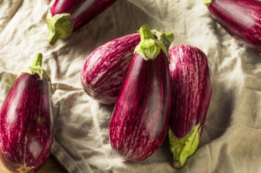 Çiğ Mor Organik Gaffiti Patlıcan