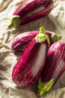 Çiğ Mor Organik Gaffiti Patlıcan