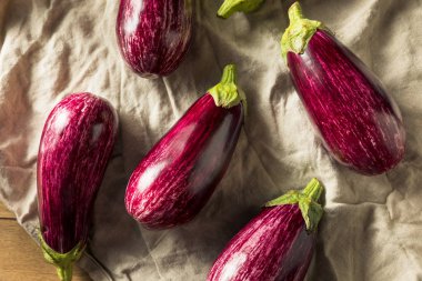 Çiğ Mor Organik Gaffiti Patlıcan