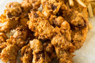 Ev Yapımı Derin Kızarmış Idaho Parmak Biftekler