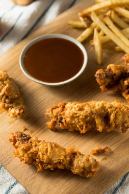 Ev Yapımı Derin Kızarmış Idaho Parmak Biftekler