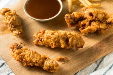 Ev Yapımı Derin Kızarmış Idaho Parmak Biftekler