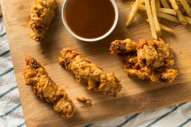 Ev Yapımı Derin Kızarmış Idaho Parmak Biftekler