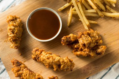 Ev Yapımı Derin Kızarmış Idaho Parmak Biftekler