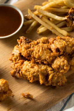 Ev Yapımı Derin Kızarmış Idaho Parmak Biftekler