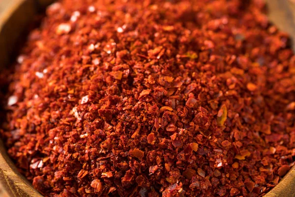 Especia Gochugaru coreana picante roja orgánica — Foto de Stock