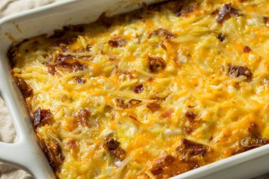 Ev yapımı Pastırma Amish Kahvaltı Güveç