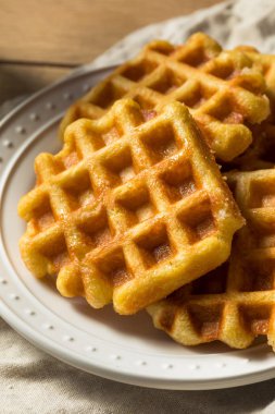 Ev Yapımı Belçika Şeker Waffle