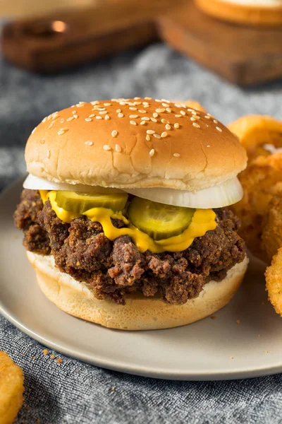 Hambúrgueres de lesma caseiros Mississippi — Fotografia de Stock