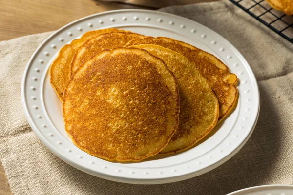 Homemade Corn Meal Johnny Cakes — Stock Photo, Image