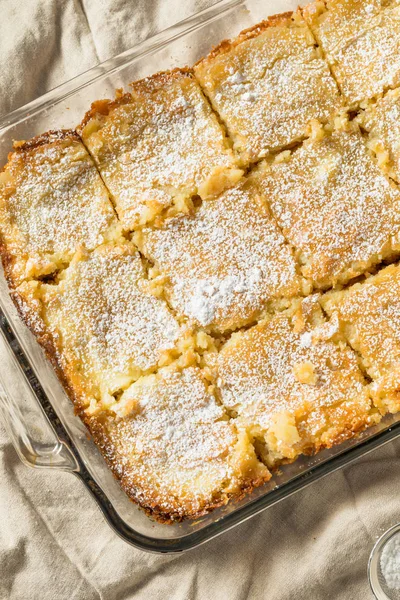 Bolo de manteiga caseiro Gooey — Fotografia de Stock