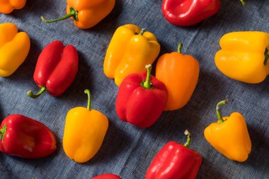 Ham Renkli Mini Biber