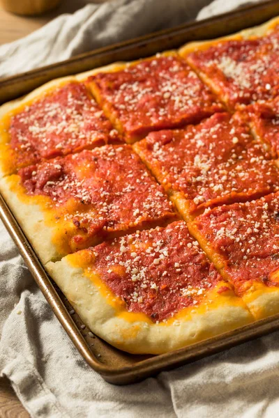 Homemade Philadelphia Tomato PIe — Stock Photo, Image