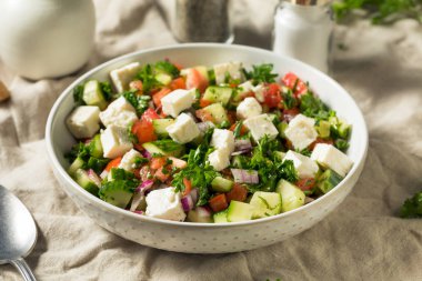 Ev Yapımı Salatalık Shepards Salatası