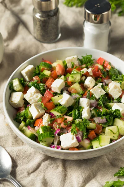 Salade maison de moutons de concombre — Photo