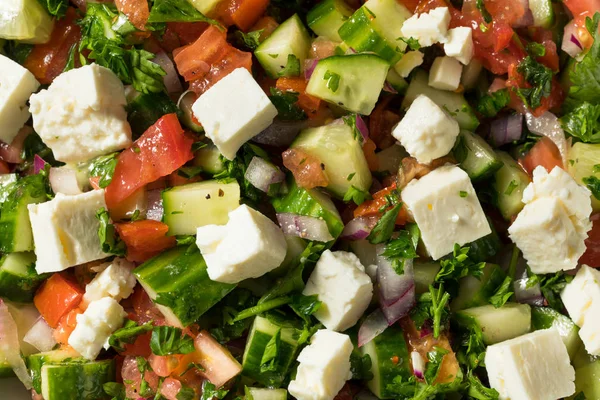 Ensalada casera de hojas de pepino —  Fotos de Stock