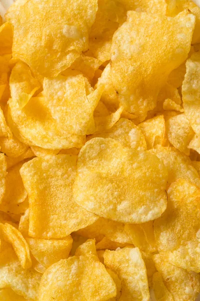 Crispy Thin Potato Chips — Stock Photo, Image