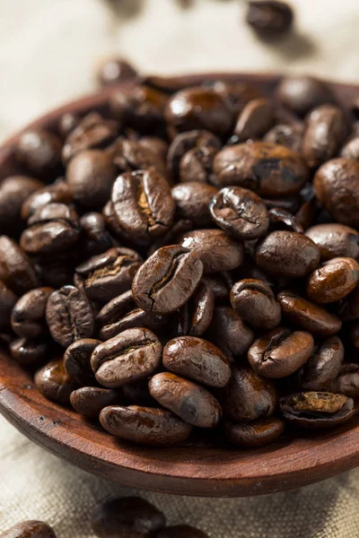 Dry Organic Coffee Beans — Stock Photo, Image