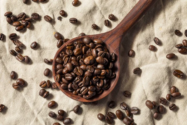 Dry Organic Coffee Beans — Stock Photo, Image